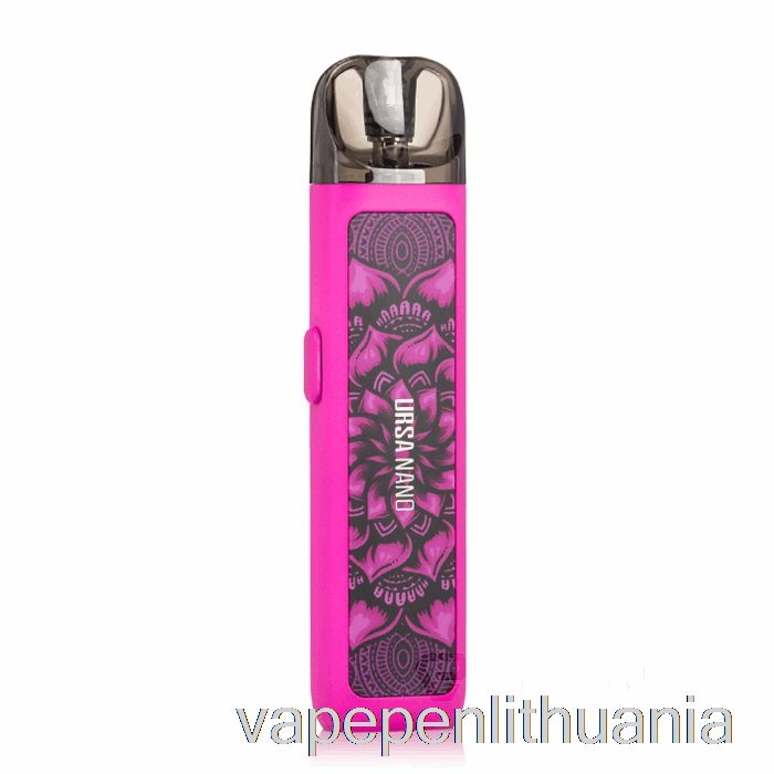 Pamestas Vape Ursa Nano Pod Rinkinys Pink Survivor Vape Skystis